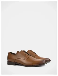 Julius Marlow Axiom Shoes in Cognac