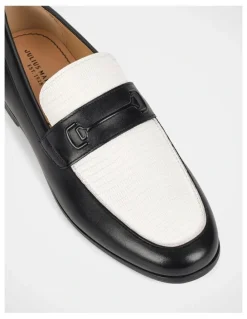 Julius Marlow Cade Shoes In Black/White