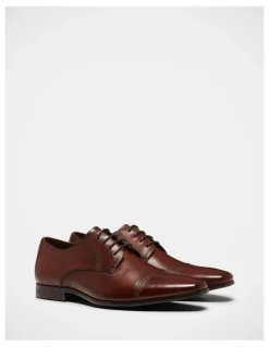 Julius Marlow Jaded Lace Up Dress Shoes in Mocha