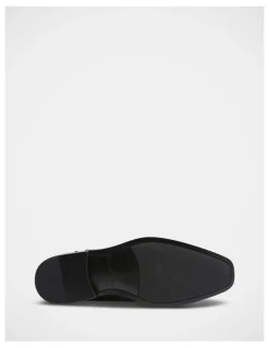Julius Marlow Knock Toe Cap Derby Lace Up Dress Shoe in Black