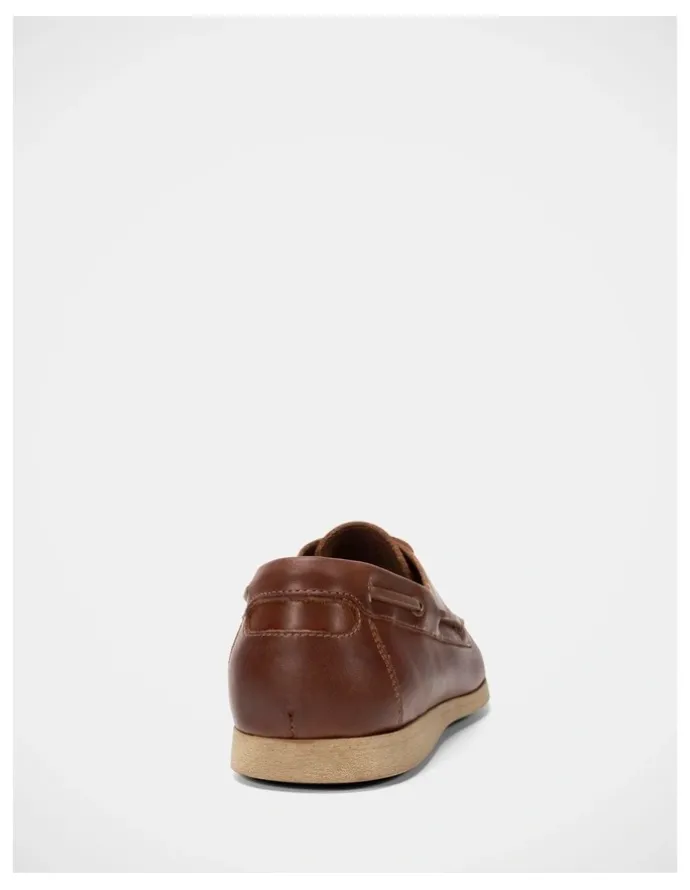 Julius Marlow Launch Boat Shoe in Tan