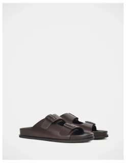 Julius Marlow Vapour Sandals in Dark Brown