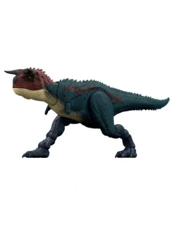 Jurassic World Charge N Chomp Carnotaurus Running Roaring Dinosaur Figure
