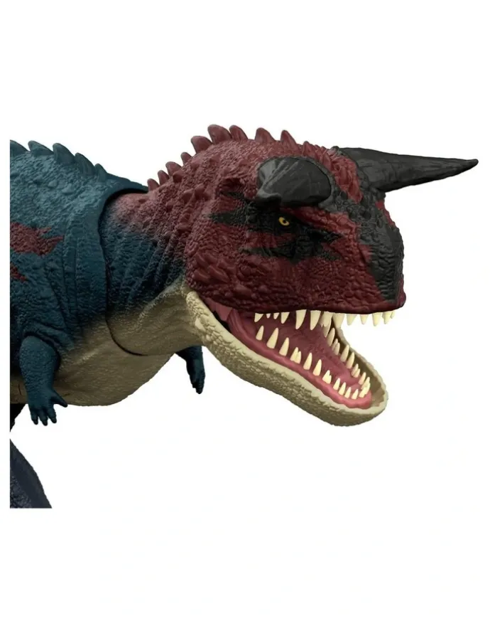 Jurassic World Charge N Chomp Carnotaurus Running Roaring Dinosaur Figure