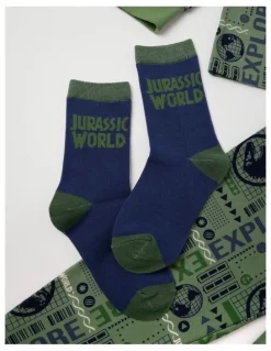 Jurassic World Jurassic Cosy Knit Pyjama With Socks in Green