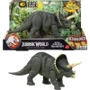Jurassic World Reimagined Real Feel Triceratops Roaring Dinosaur