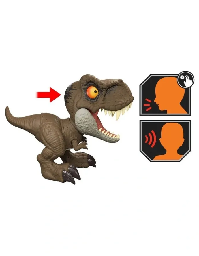 Jurassic World Roar Command Tyrannosaurus Rex Dinosaur Figure