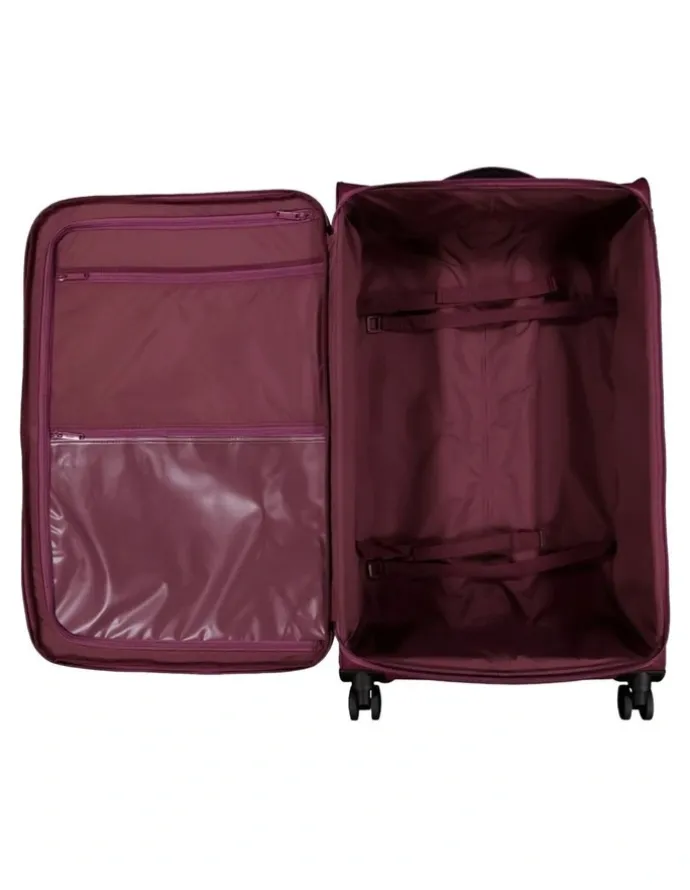 Kadi Cloud Check-In Large TTIK-8-M Suitcase in Plum