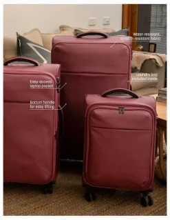 Kadi Cloud Check-In Large TTIK-8-M Suitcase in Plum