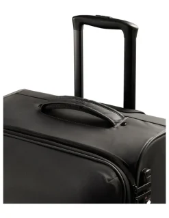 Kadi Cloud Check-in Medium Soft Side Suitcase in Charcoal