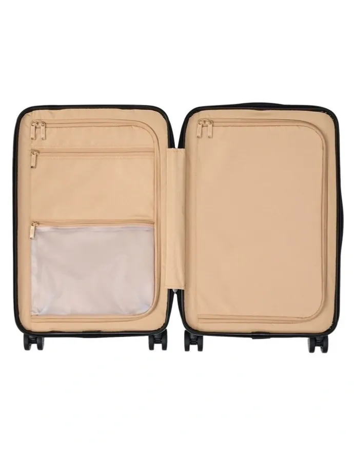 Kadi Hardshell Business Carry-On Suitcase in Light Trench