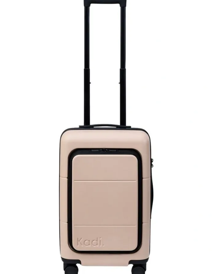 Kadi Hardshell Business Carry-On Suitcase in Light Trench