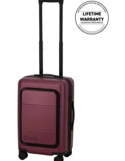 Kadi Hardshell Carry-on Business TTIK-4-M Suitcase in Plum