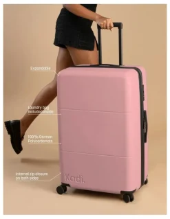 Kadi Hardshell Check-in Large TTIK-3-K Suitcase in Dusty Pink