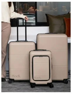 Kadi Hardshell Check-In Large Suitcase in Light Trench