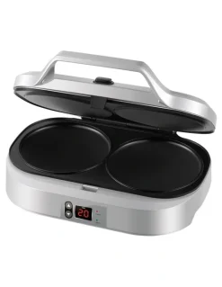 Kambrook KPC220SIL2IAN1 Perfect Pancake Press in Silver