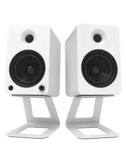 Kanto Kanto SE6W Elevated Desktop Speaker Stands for Large Speakers - Pair, White