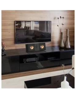 Kanto Kanto S10 Low-Profile Angled Sound Bar and Center Channel Speaker Stand for Home Theater