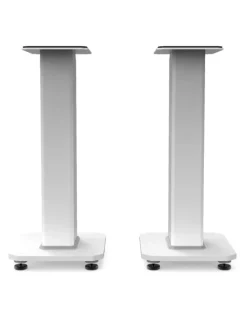 Kanto Kanto SX22W 22 Tall Fillable Speaker Stands with Isolation Feet - Pair, White