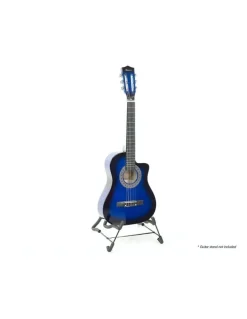 Karrera Acoustic Guitar Ideal Kids Gift 1/2 Size in Blue