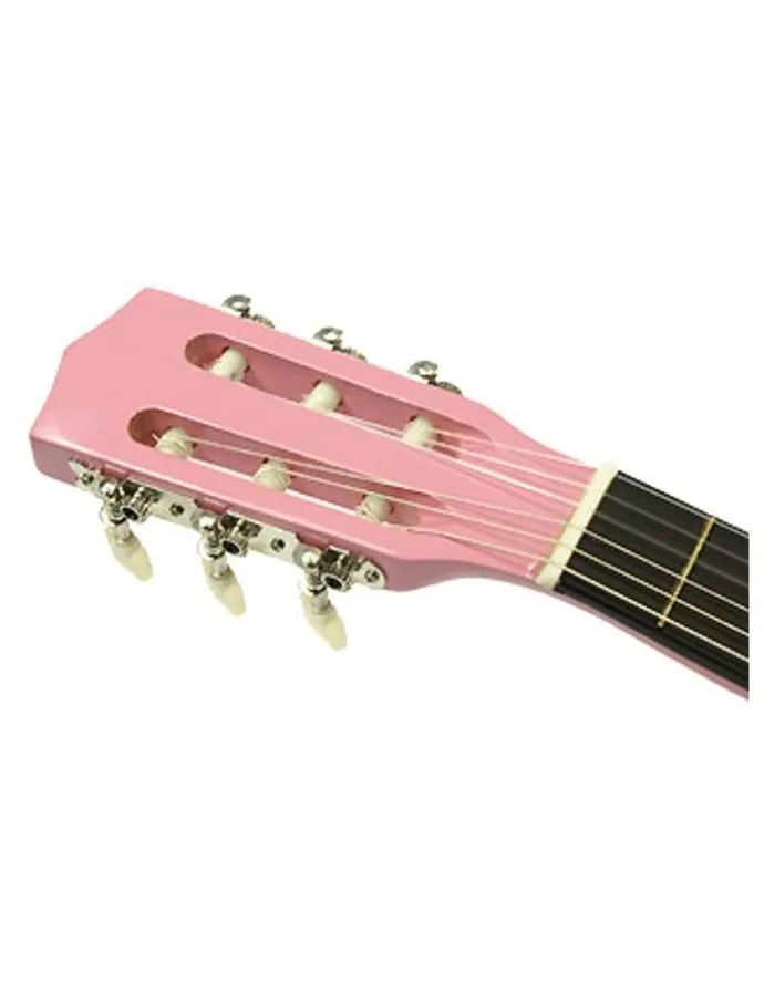 Karrera Acoustic Guitar Ideal Kids Gift 1/2 Size in Pink