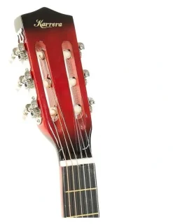 Karrera Childrens Acoustic Cutaway Wooden Guitar Ideal Kids Gift 1/2 Size Sunburst