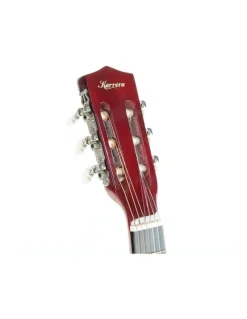 Karrera Childrens Acoustic Cutaway Wooden Guitar Ideal Kids Gift 1/2 Size Natural