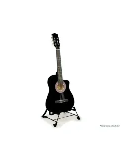 Karrera Childrens Acoustic Cutaway Wooden Guitar Ideal Kids Gift 1/2 Size Red
