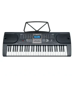 Karrera 61 Key Electronic Keyboard Teaching Piano Electric Music Stand Holder