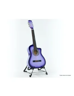 Karrera Purple Childrens Acoustic Guitar Ideal Kids Gift 1/2 Size