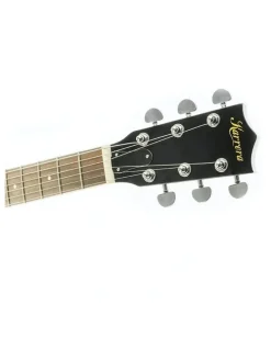 Karrera 6 String Bluegrass Resonator Banjo Gloss Black Brown