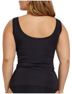 Kayser Perfectly Helen Micro and Lace Cami in Black