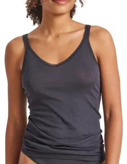 Kayser Pure Cotton Cami in Black