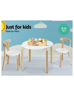 Keezi Keezi Kids Table and Chair Set Study Desk