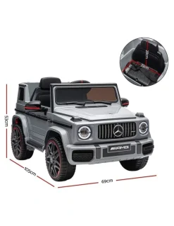 Keezi Kids Electric Ride On Car G63 Toy Cars Remote Control Grey