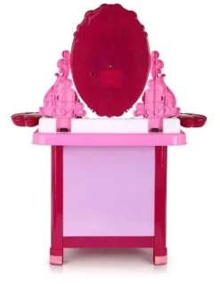Keezi Kids Pretend Makeup Play Set Dressing Table Chair Girls Toys Children