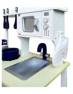 Keezi 18 Piece Kids Kitchen Play Set