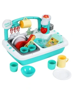 Keezi Play Pretend Sink Dishwasher Toys