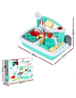 Keezi Play Pretend Sink Dishwasher Toys