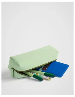 kikki.K Kolour Luxe Pouch in Matcha