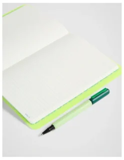 kikki.K Neon Mesh Notebook A5 in Neon Yellow