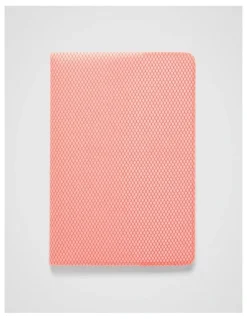 kikki.K Neon Mesh Notebook B5 in Neon Orange