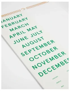 kikki.K Timeless Wall Calendar in Assorted