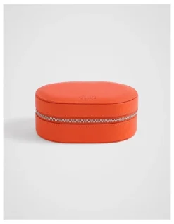 kikki.K Traveller Jewellery Case in Tangelo