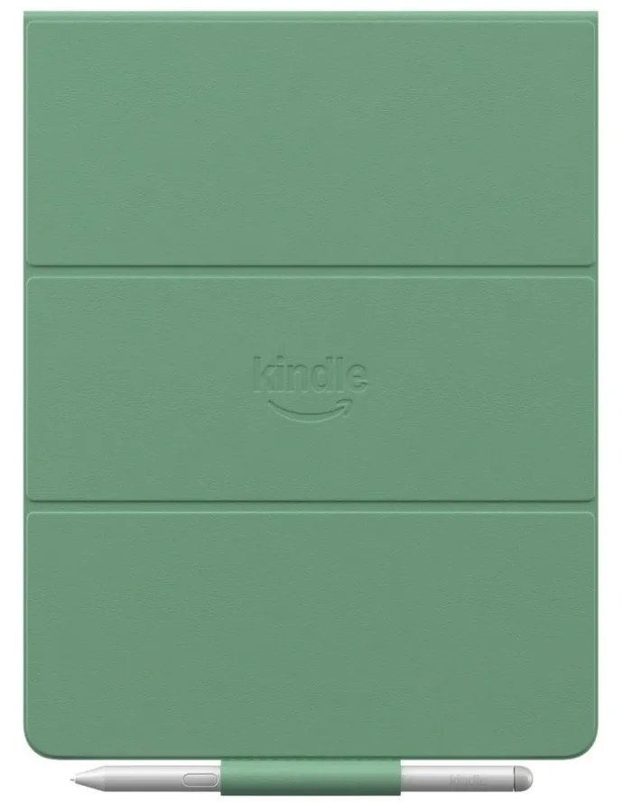 Kindle Scribe Folio Cover with Magnetic Attachment Plant-based Cover in Matcha B0FDNRPCY6