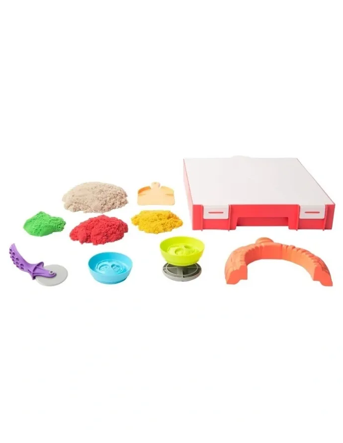 Kinetic Sand Squish Pizza