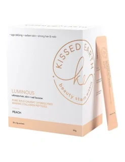 Kissed Earth Luminous Peach Marine Collagen 90g