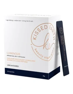 Kissed Earth Luminous Unflavoured Marine Collagen 90g
