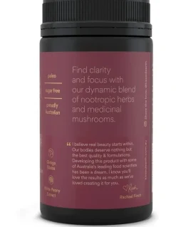 Kissed Earth Medicinal Mushrooms Brain Elixr Powder 150g