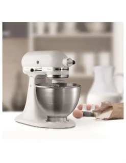 KitchenAid Classic Stand Mixer in White 5KSM45AWH